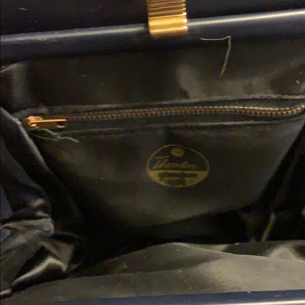Theodor California bag. Dark navy blue handbag VG - Picture 4 of 7